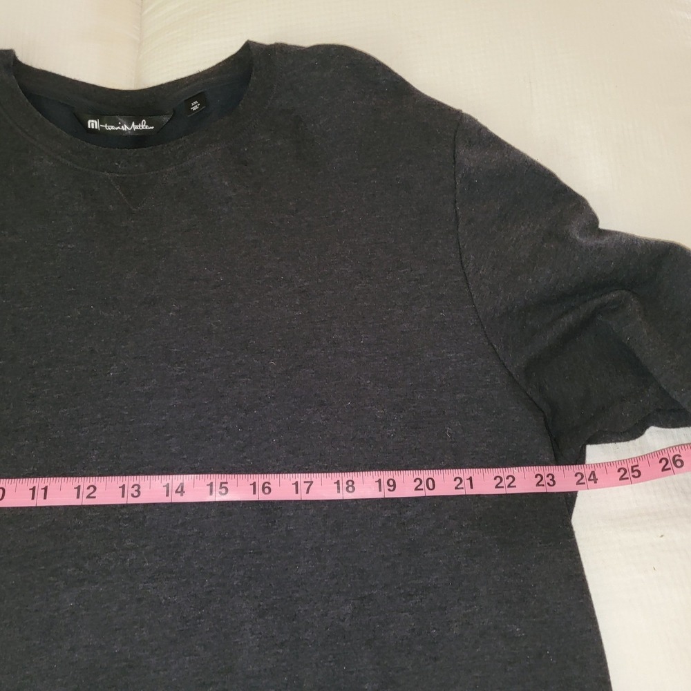 Travis Mathew Slate Gray Crew Neck Long Sleeve Cloud Sweater Sweatshirt XXL - Picture 6 of 7